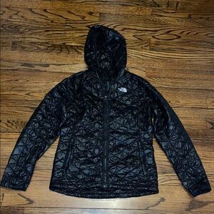 The North Face thermoball Black Puffer Jacket